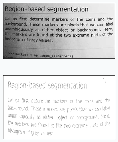 Writing text using Growing Neural Gas